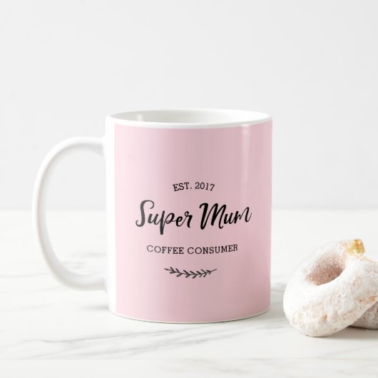 Super Mum koffie mok (Met donut)