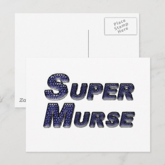Super Murse Briefkaart (Voorkant / Achterkant)