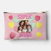 Super Nana Foto kleurrijk hart | MOEDERDAG Etui (Achterkant)