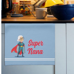 Super Nana Leuk Cadeau Theedoek