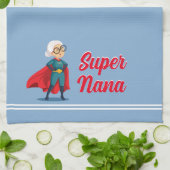 Super Nana Leuk Cadeau Theedoek (Gevouwen)