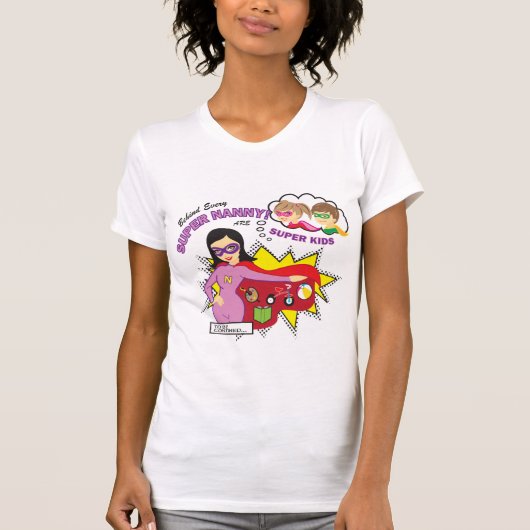 Super Nanny T-shirt (Voorkant)