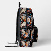 Super Natural Soul: Butterfly Garden Art Bedrukte Rugzak (Links)