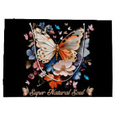 Super Natural Soul: Butterfly Garden Art Groot Cadeauzakje (Achterkant)