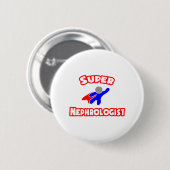 Super Nephroloog Ronde Button 5,7 Cm (Voorkant /achterkant)