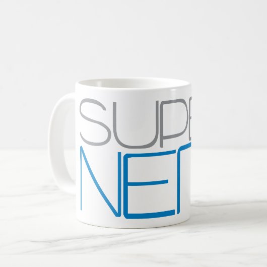 Super Nerd Koffiemok (Voorkant links)