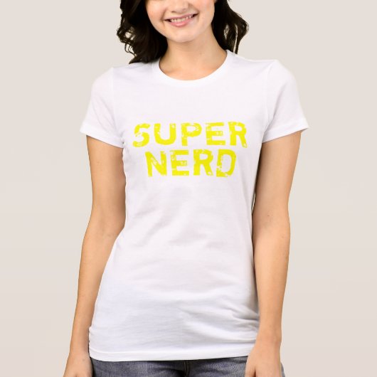 SUPER NERD T-SHIRT (Voorkant)