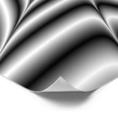 Super Nova in Black and White Poster (Hoek)