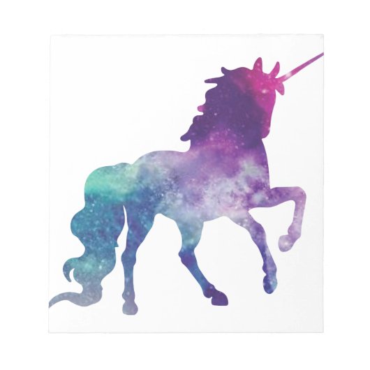 Super Nova Unicorn Notitieblok (Voorkant)