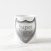 Super Nurse Emblem Koffiemok (Center)