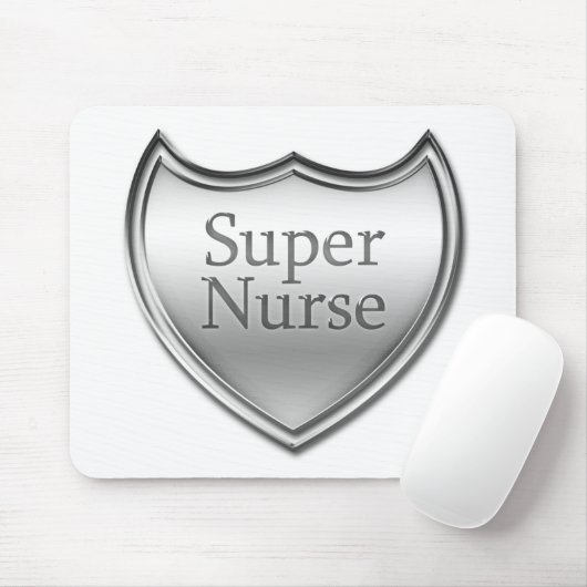 Super Nurse Emblem Muismat (Met muis)