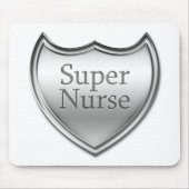Super Nurse Emblem Muismat (Voorkant)