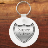 Super Nurse Emblem Sleutelhanger (Voorkant)