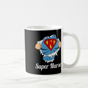 Super Nurse Superpower Koffiemok