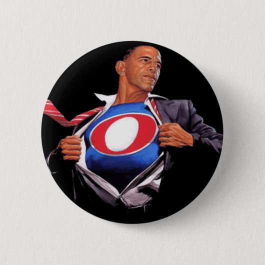 Super Obama Button (Voorkant)