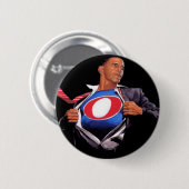 Super Obama Button (Voorkant /achterkant)