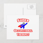 Super Occupational Therapist Briefkaart (Voorkant / Achterkant)