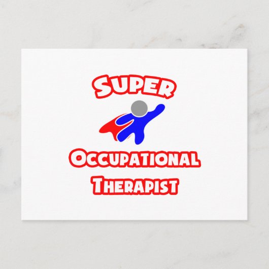Super Occupational Therapist Briefkaart (Voorkant)