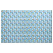 Super Occupational Therapist Cute Blue OT Stof (Fat Quarter)