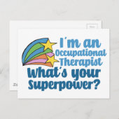 Super Occupational Therapist Cute OT Briefkaart (Voorkant / Achterkant)