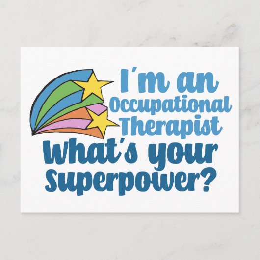 Super Occupational Therapist Cute OT Briefkaart (Voorkant)