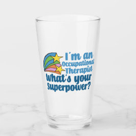 Super Occupational Therapist Cute OT Glas