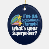 Super Occupational Therapist Cute OT Keramisch Ornament (Links)
