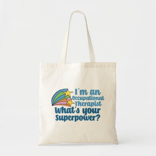 Super Occupational Therapist Cute OT Tote Bag (Voorkant)