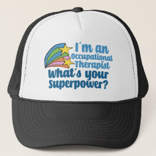 Super Occupational Therapist Cute OT Trucker Pet