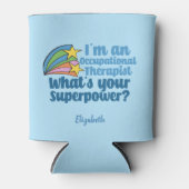 Super Occupational Therapist Cute Personated to Blikjeskoeler (Voorkant)