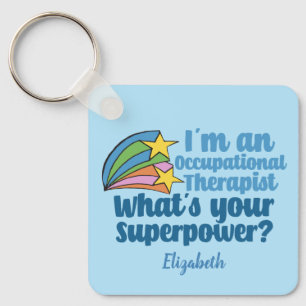 Super Occupational Therapist Cute Personated to Sleutelhanger
