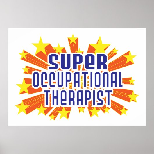 Super Occupational Therapist Poster (Voorkant)