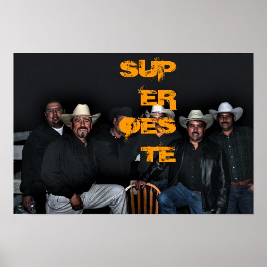 SUPER OESTE POSTER (Voorkant)