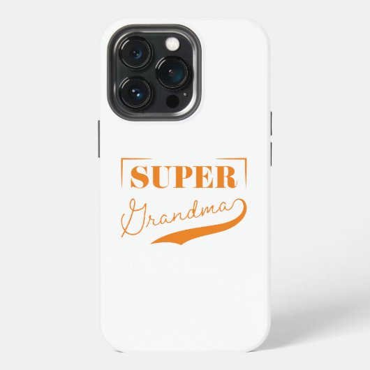 Super Oma iPhone Hoesje (Achterkant)