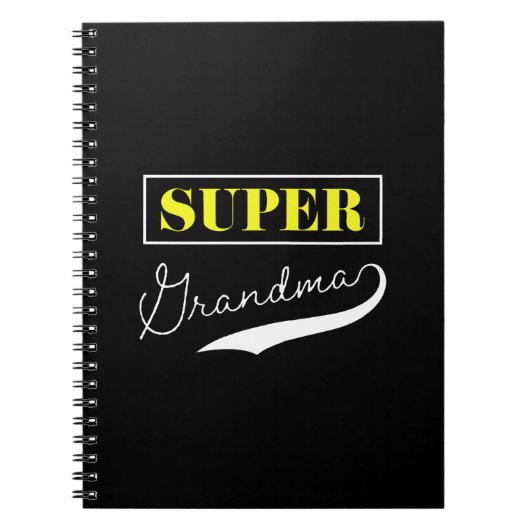 Super Oma Notitieboek (Voorkant)
