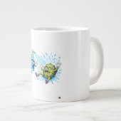 Super Ontsmettingsmiddel vs. Germ Monster Grote Koffiekop (Voorkant rechts)