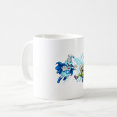 Super Ontsmettingsmiddel vs. Germ Monster Koffiemok (Voorkant links)