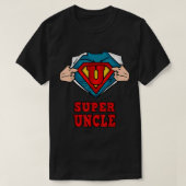 Super oom Superheld Shirt Geweldig geschenk uit ni (Design voorkant)