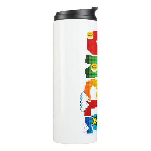 Super oom thermosbeker (Gedraaid links)