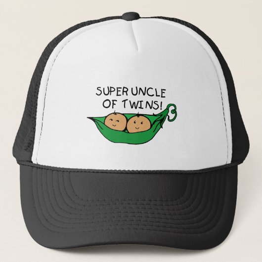 Super oom van Twins Pod Trucker Pet (Voorkant)