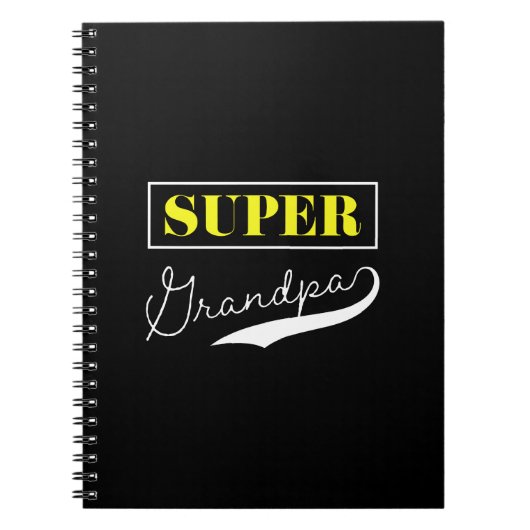 Super opa notitieboek (Voorkant)