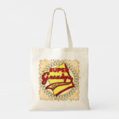 Super opa tote bag (Achterkant)