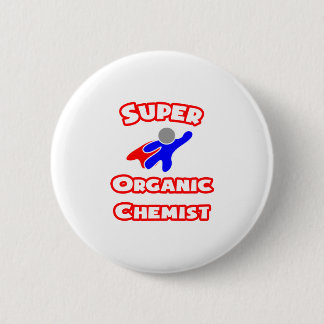 Super organische chemicus ronde button 5,7 cm