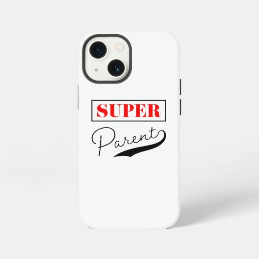 Super Ouder iPhone Hoesje (Achterkant)