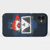 Super Panda Case-Mate iPhone Case (Achterkant (horizontaal))