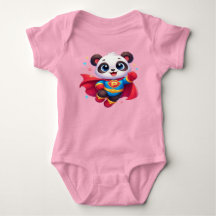 Super Panda Held — Schattige Kawaii Vliegende Pand