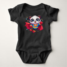 Super Panda Hero — Cute Kawaii Vliegende Panda Bab