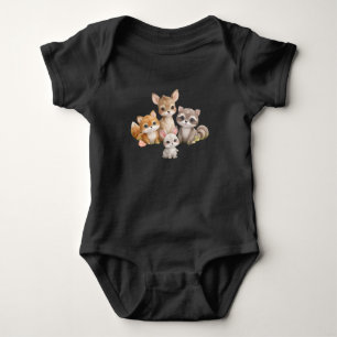 Super Panda Hero — Cute Kawaii Vliegende Panda Bab Romper