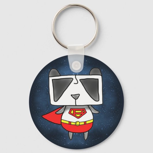 Super Panda Sleutelhanger (Voorkant)