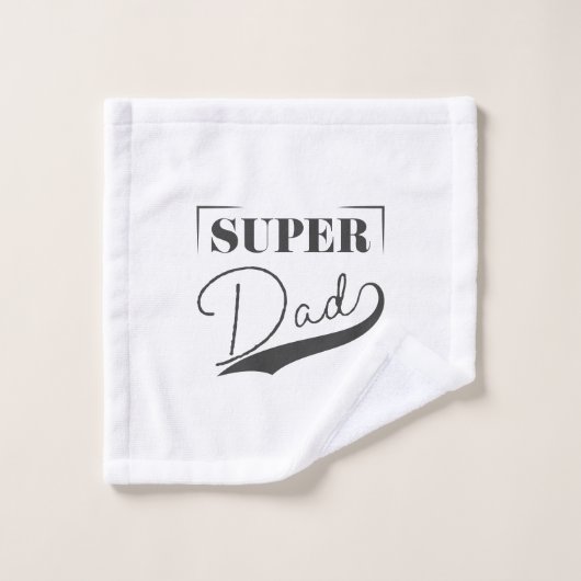 Super Pap Bad Handdoek (Wasdoekje)